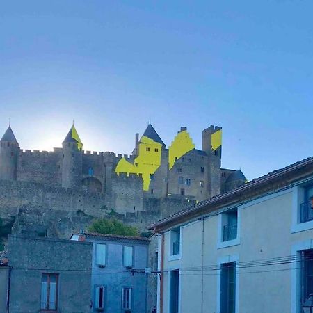 Le Templier Vue Cite Pied Cite Medievale Neuf Carcassonne Exterior photo