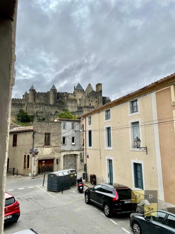Le Templier Vue Cite Pied Cite Medievale Neuf Carcassonne Exterior photo