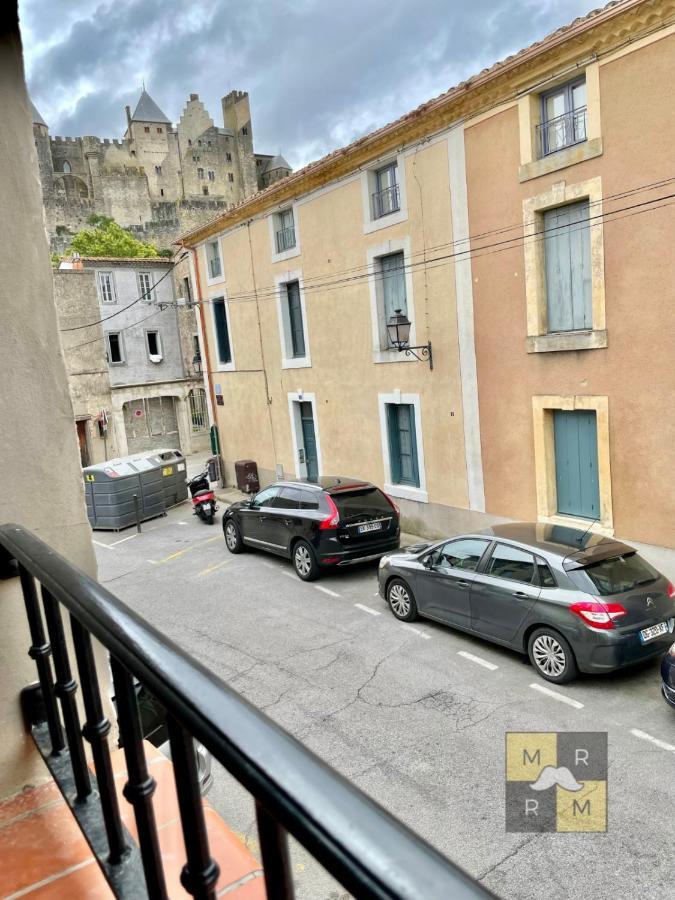 Le Templier Vue Cite Pied Cite Medievale Neuf Carcassonne Exterior photo
